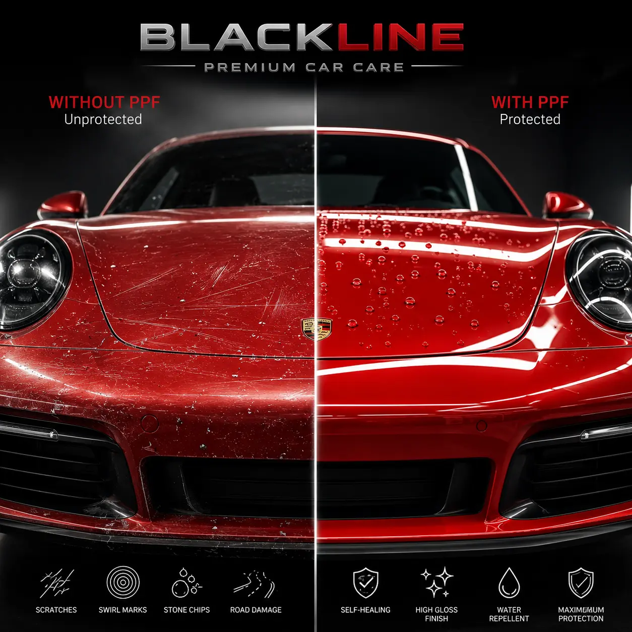 Ceramic coating and paint protection
